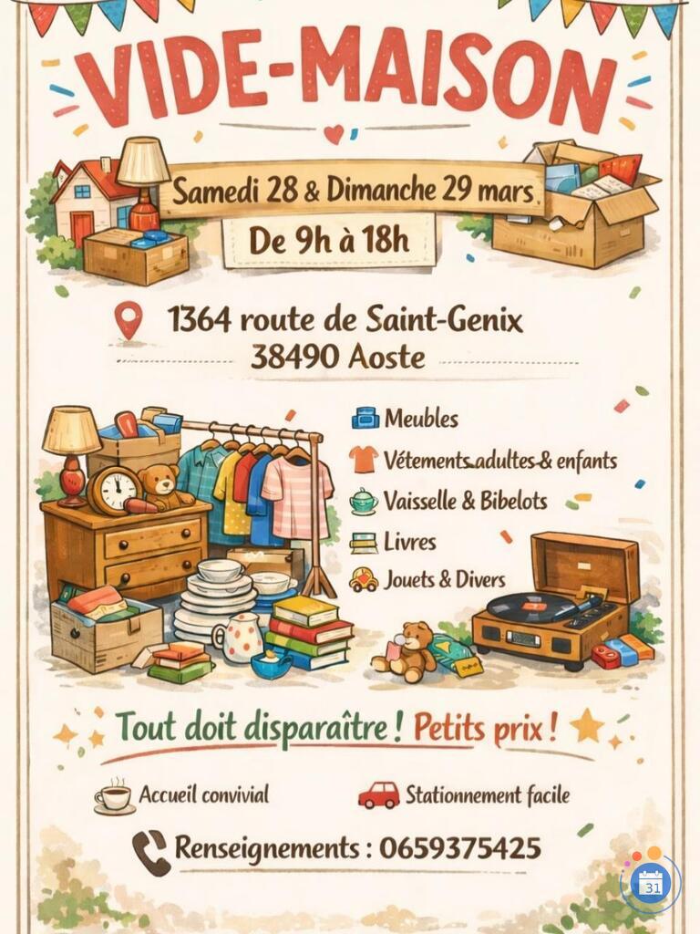 Image Grand débarras avant déménagement (photo 1)