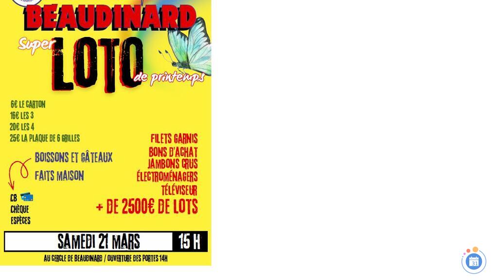 Image grand loto de la fete (photo 1)