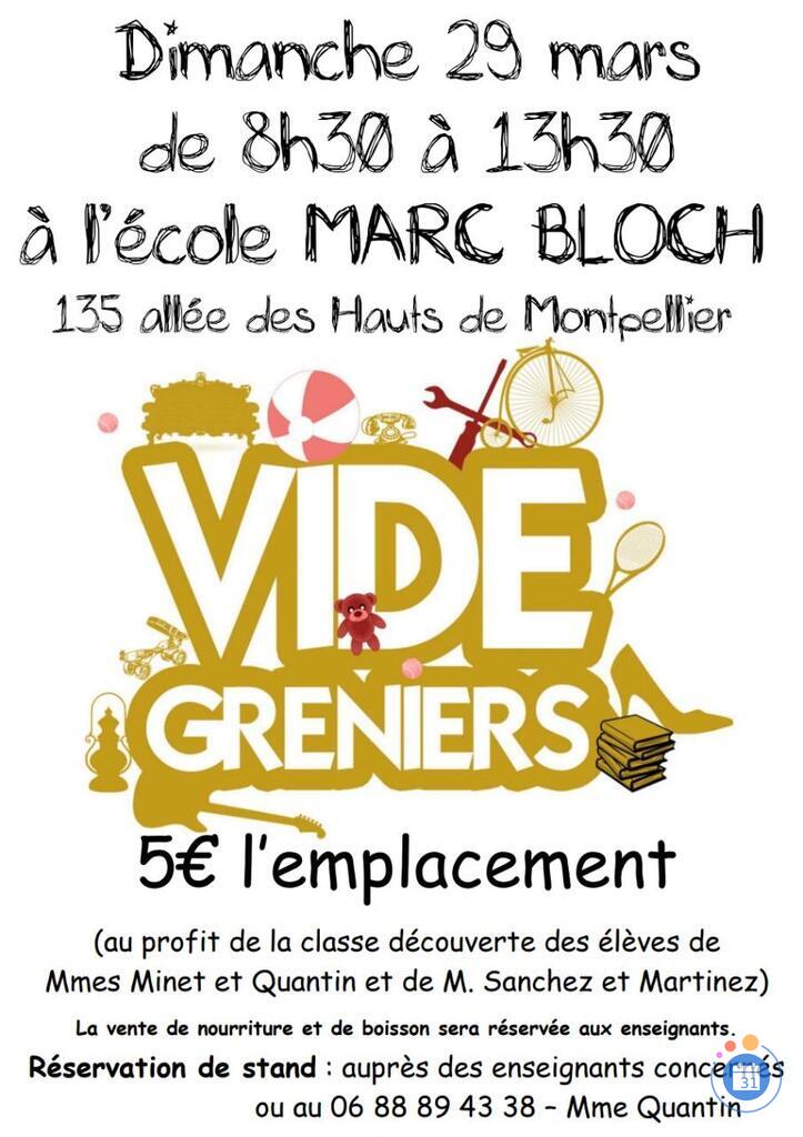 Image Vide-greniers de l'école Marc Bloch (photo 1)