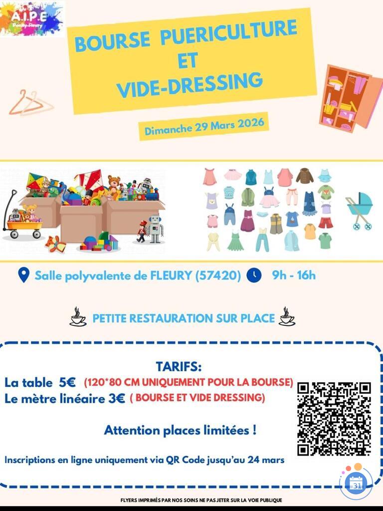 Image Bourse puériculture et Vide Dressing (photo 1)