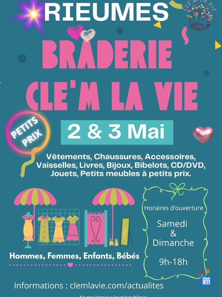 Image Braderie cle'm la vie (photo 1)