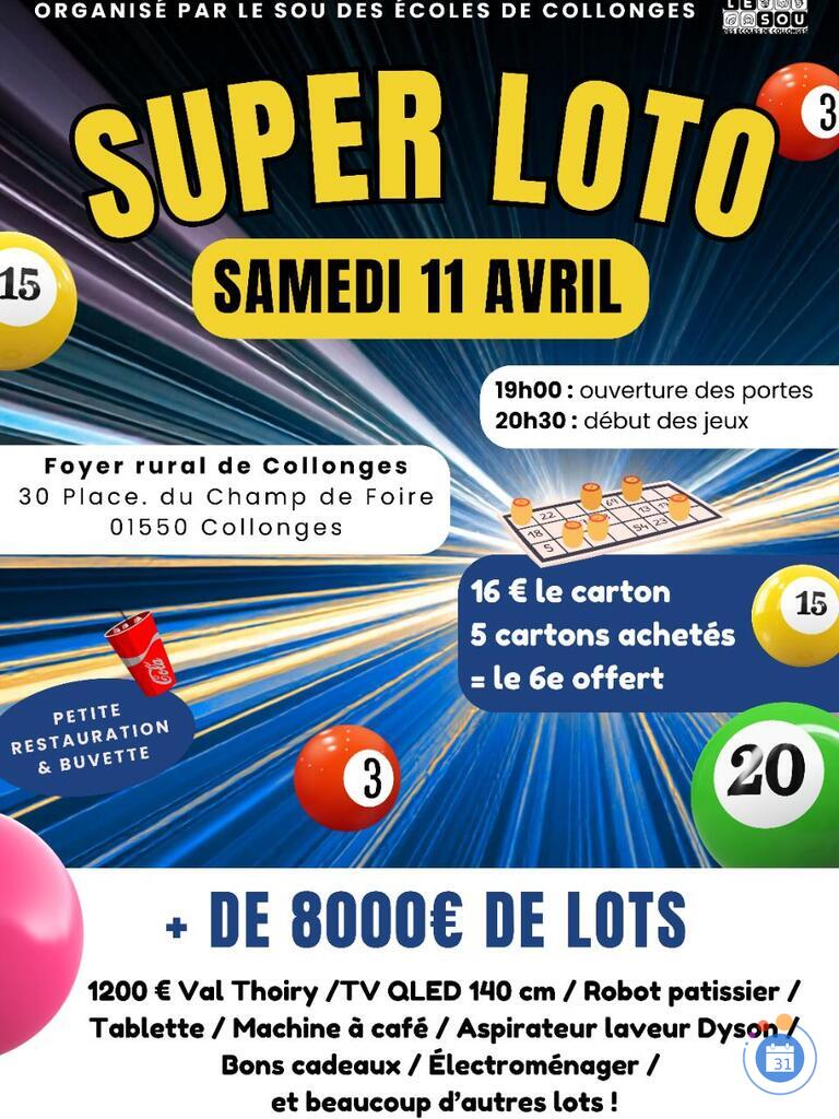Image Super Loto du Sou des écoles (photo 1)