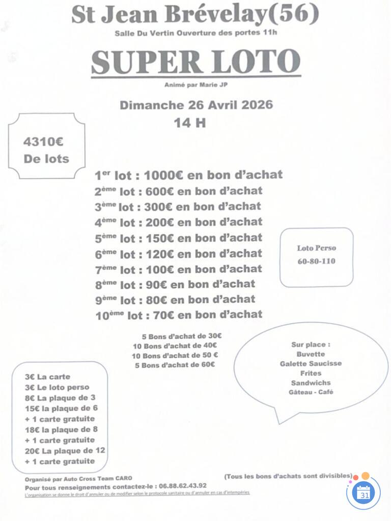 Image Super loto animé par Marie JP (photo 1)