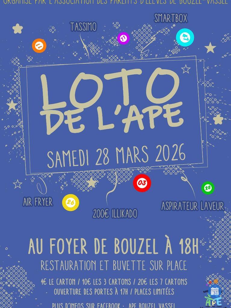 Image Loto de L'APE de Bouzel-Vassel (photo 1)