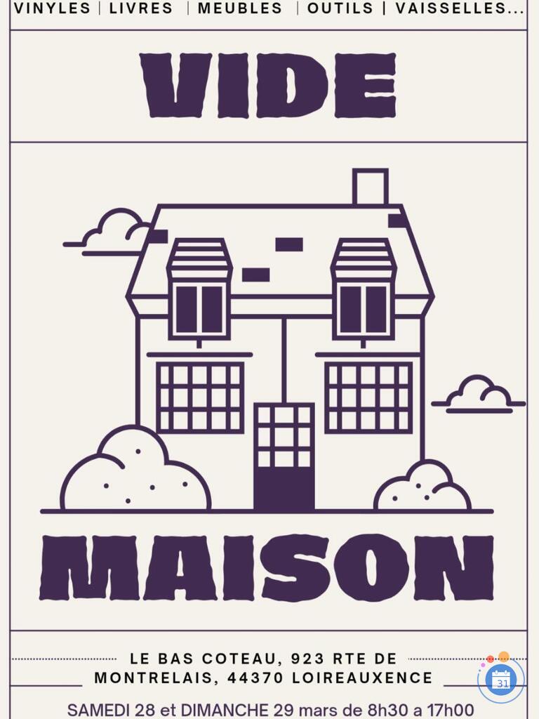 Image Vide maison LOIREAUXENCE (photo 1)