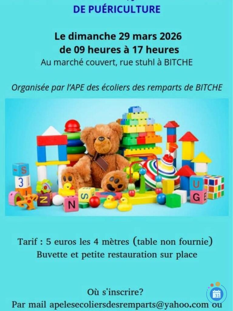 Image Bourse aux vêtements, jouets et articles de puériculture (photo 1)