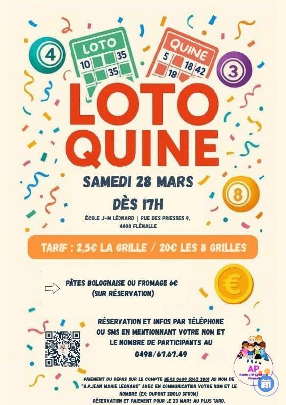 Image Loto Quine association de parents (photo 1)