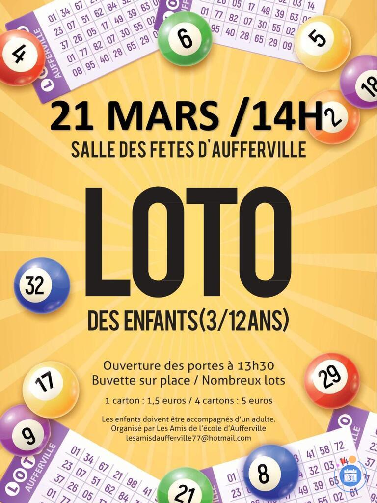 Image Loto des enfants AUFFERVILLE 77 (photo 1)