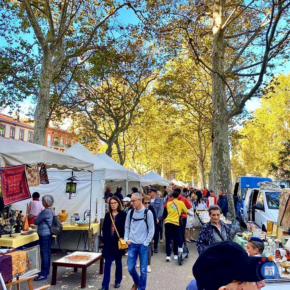 Image Grande brocante antiquités des allées Verdier 100 MARCHANDS (photo 1)