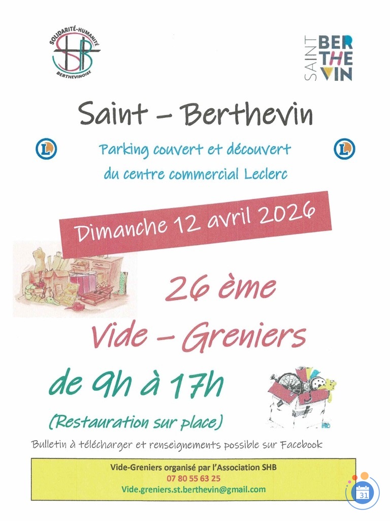 Image Vide Greniers de Saint Berthevin (photo 1)