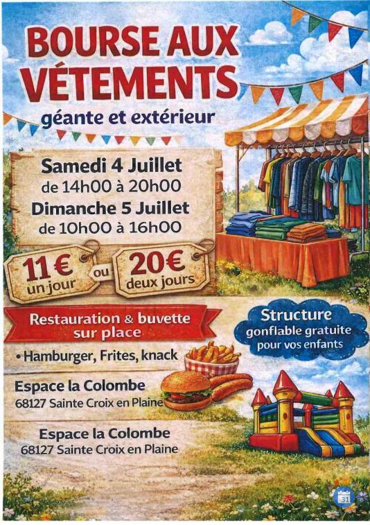 Image Bourse aux vêtements (photo 1)