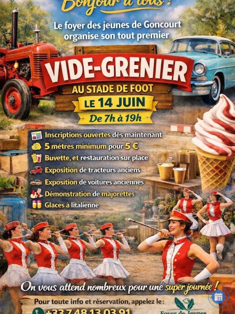 Image vide grenier et artisans locaux (photo 1)