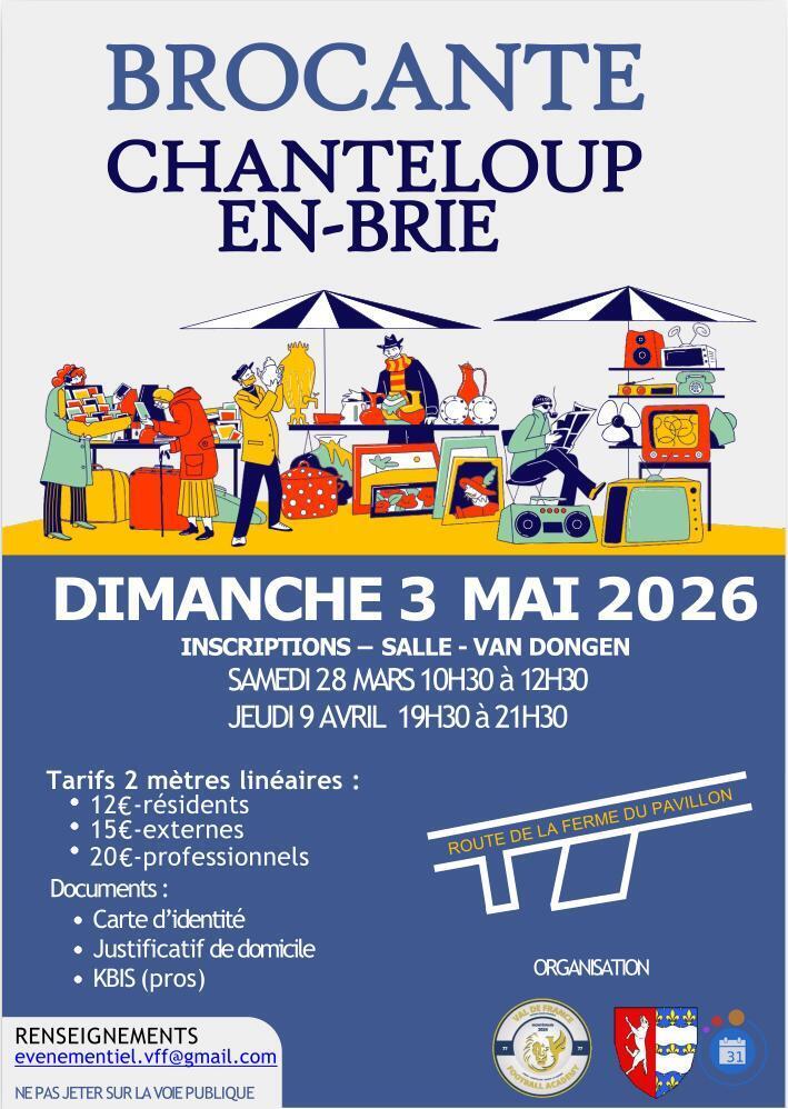 Image Brocante et vide-grenier de Chanteloup-en-brie (photo 1)