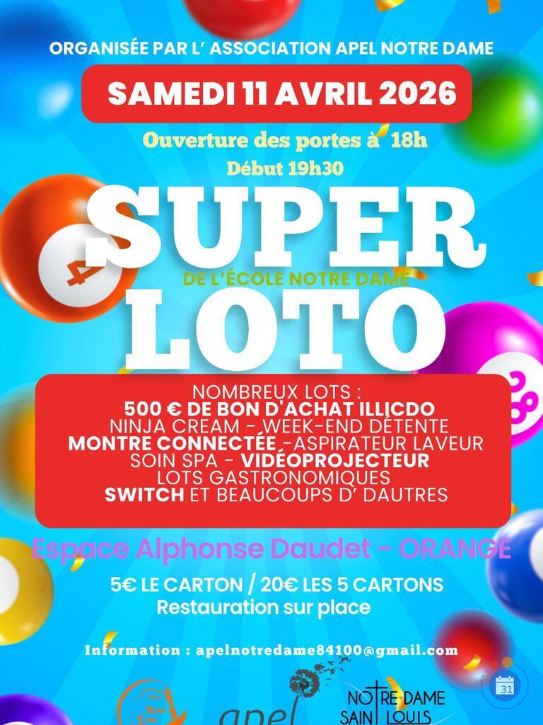 Image Loto APEL Notre Dame Orange (photo 1)