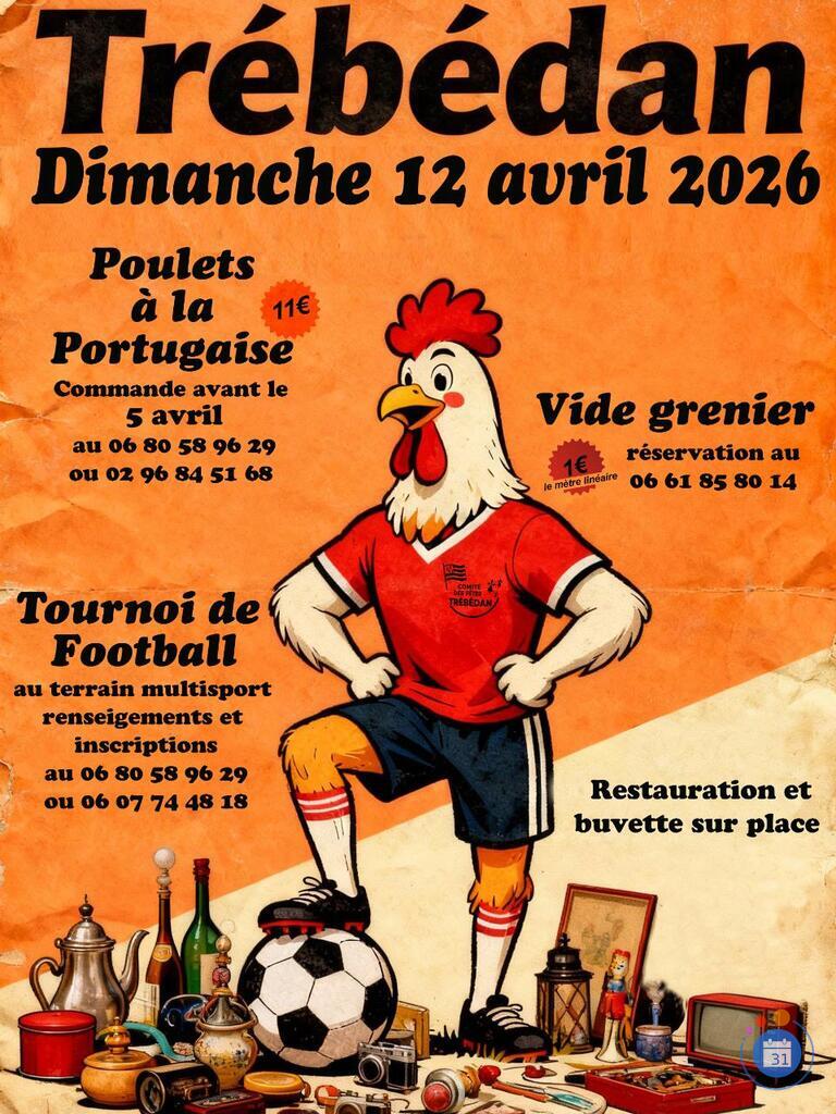 Image Vide grenier, poulets à la Portugaise, Tournoi de football (photo 1)