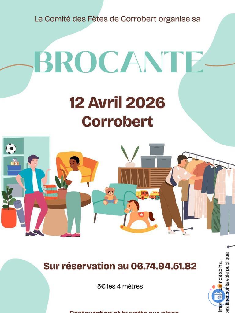 Image Brocante annuelle de corrobert (photo 1)