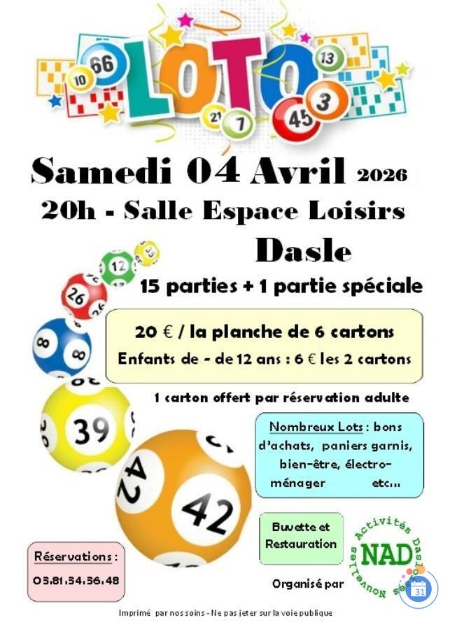 Image Loto des NAD (photo 1)