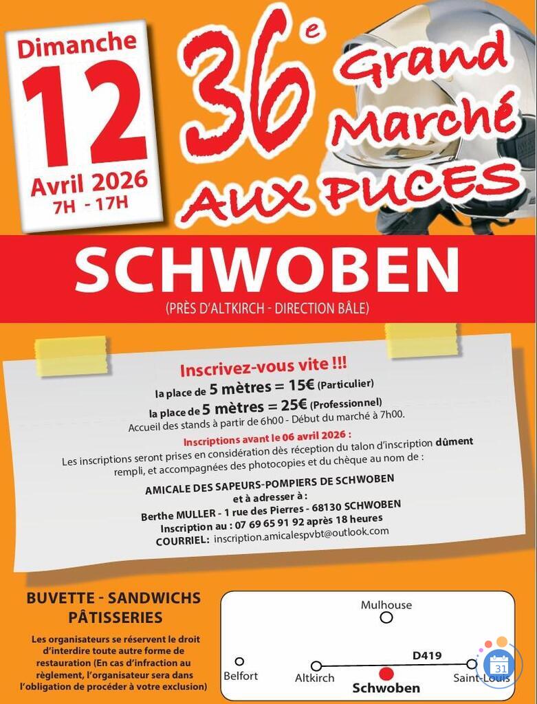 Image 36ème édition du Marché aux Puces de Schwoben (photo 1)