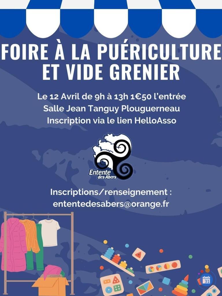 Image Vide grenier et foire puériculture Entente des Abers Hb (photo 1)