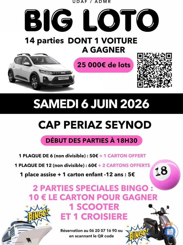 Image BIG Loto ADMR du 6 juin 2026 (photo 1)