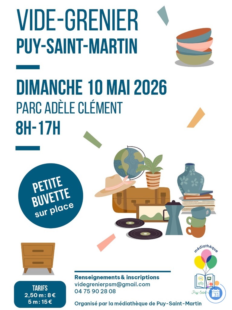 Image Vide-grenier Puy-Saint-Martin (parc Adèle Clément) (photo 1)