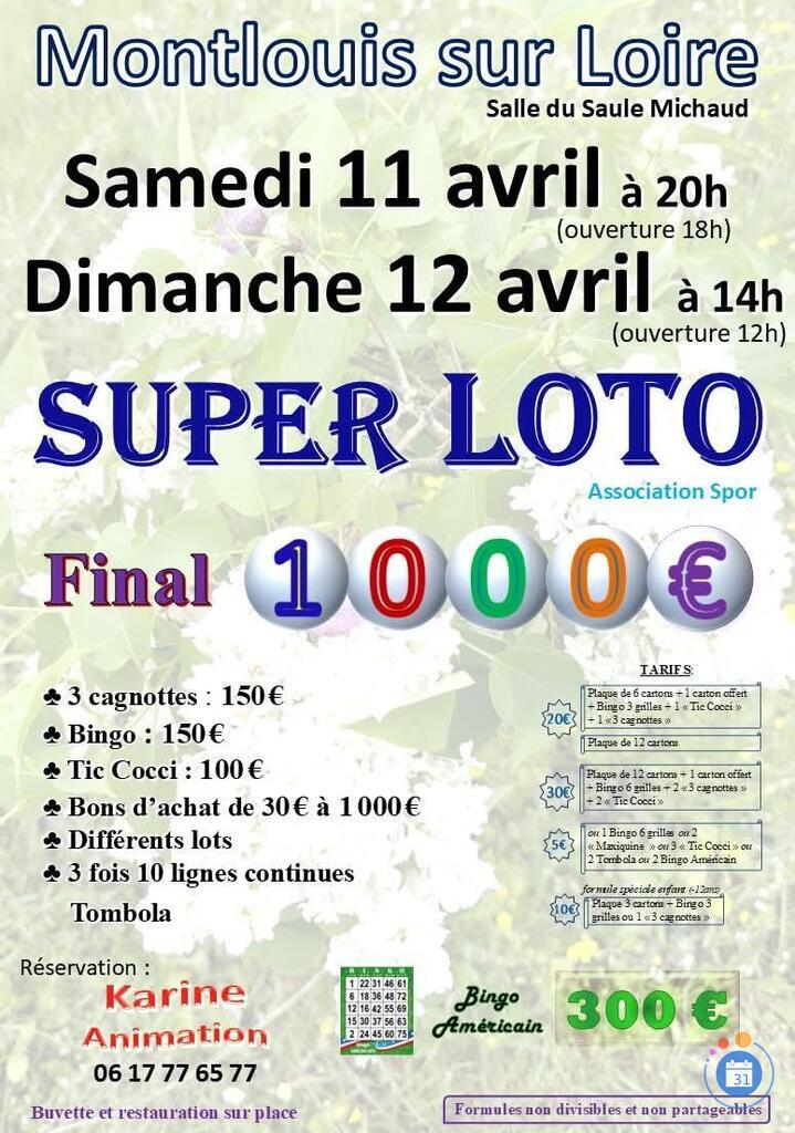 Image Loto pour assoc spor animé par karine. (photo 1)