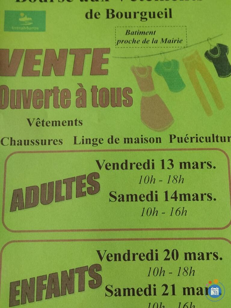 Image Bourse aux vêtements Enfants et Ados (photo 1)