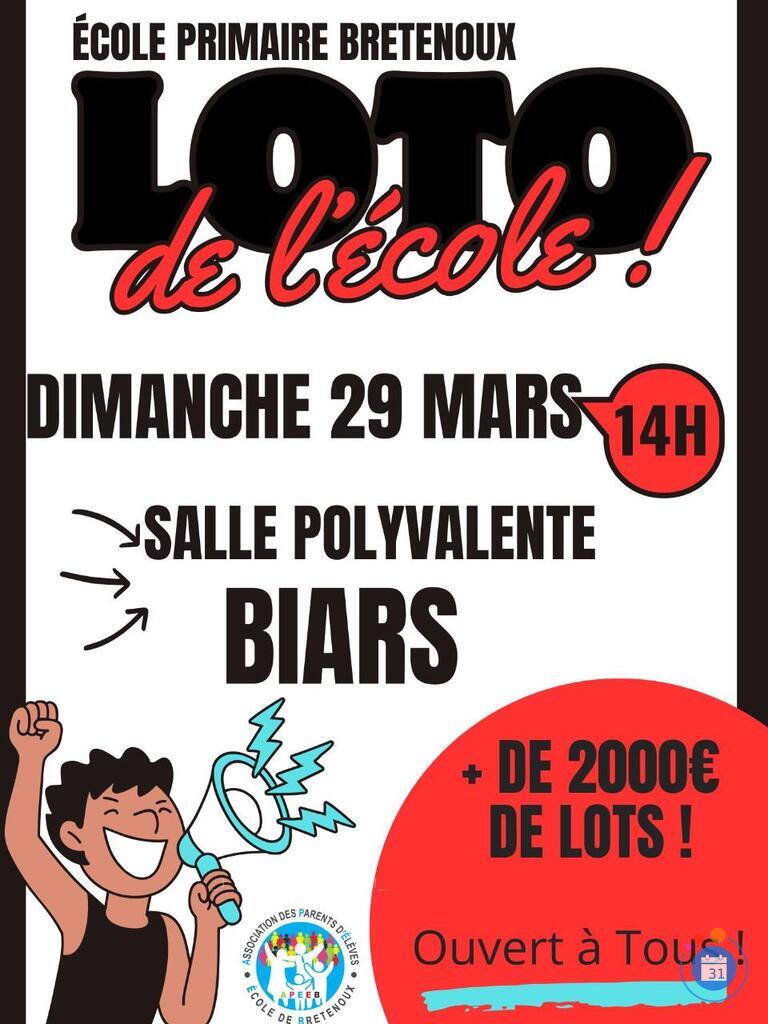Image Loto de l'école de bretenoux (photo 1)