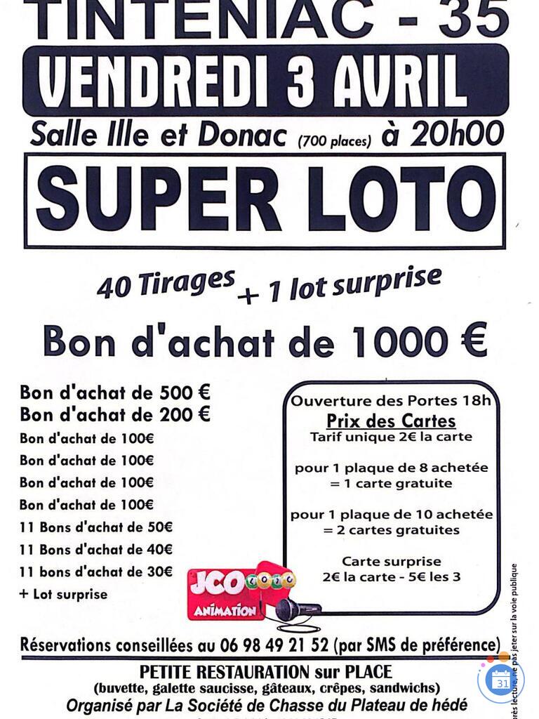 Image Super loto Plateau de Hédé avec JCO (photo 1)
