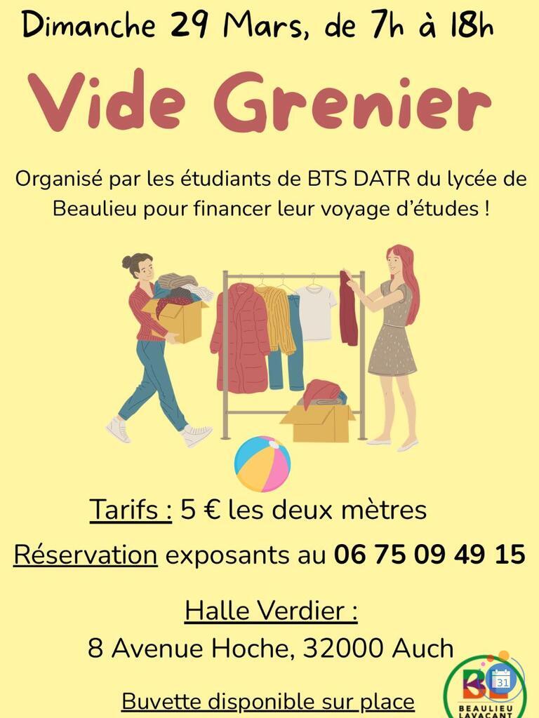 Image Vide grenier organisé par une association d'étudiants (photo 1)