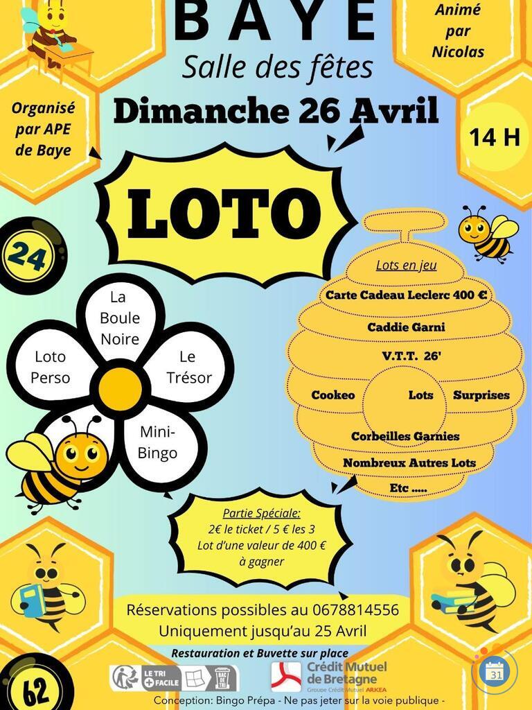 Image LOTO de APE de Baye (photo 1)