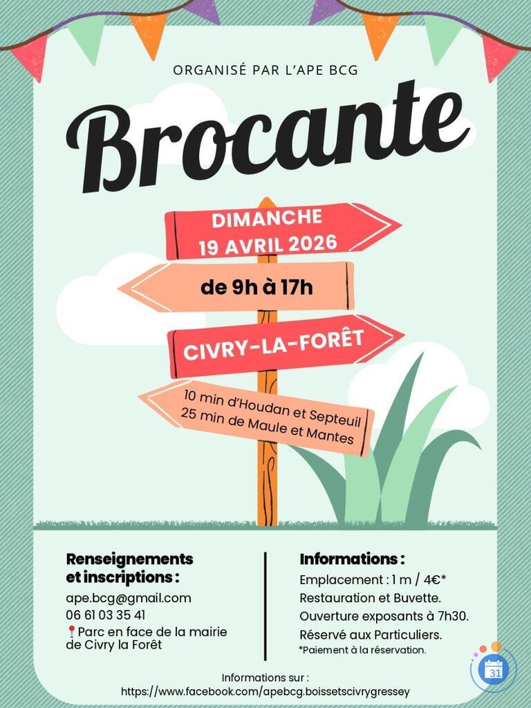 Image Brocante de Civry-la-Forêt (photo 1)