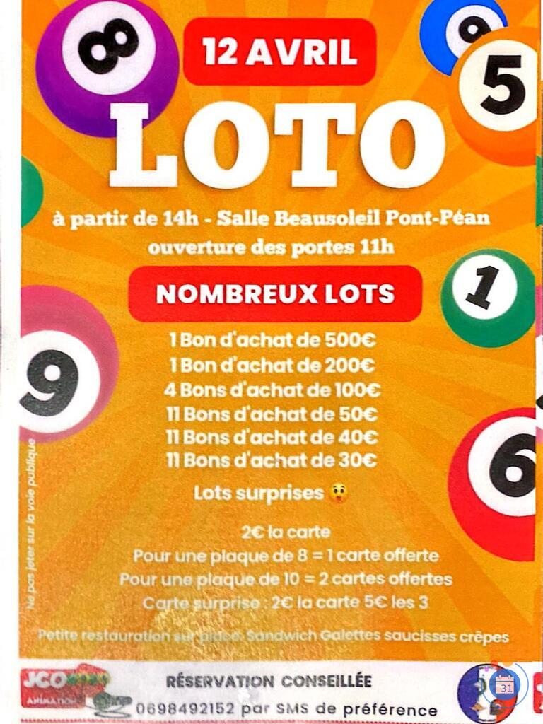 Image Super loto de l' UNC de Pont Péan avec Odette (photo 1)