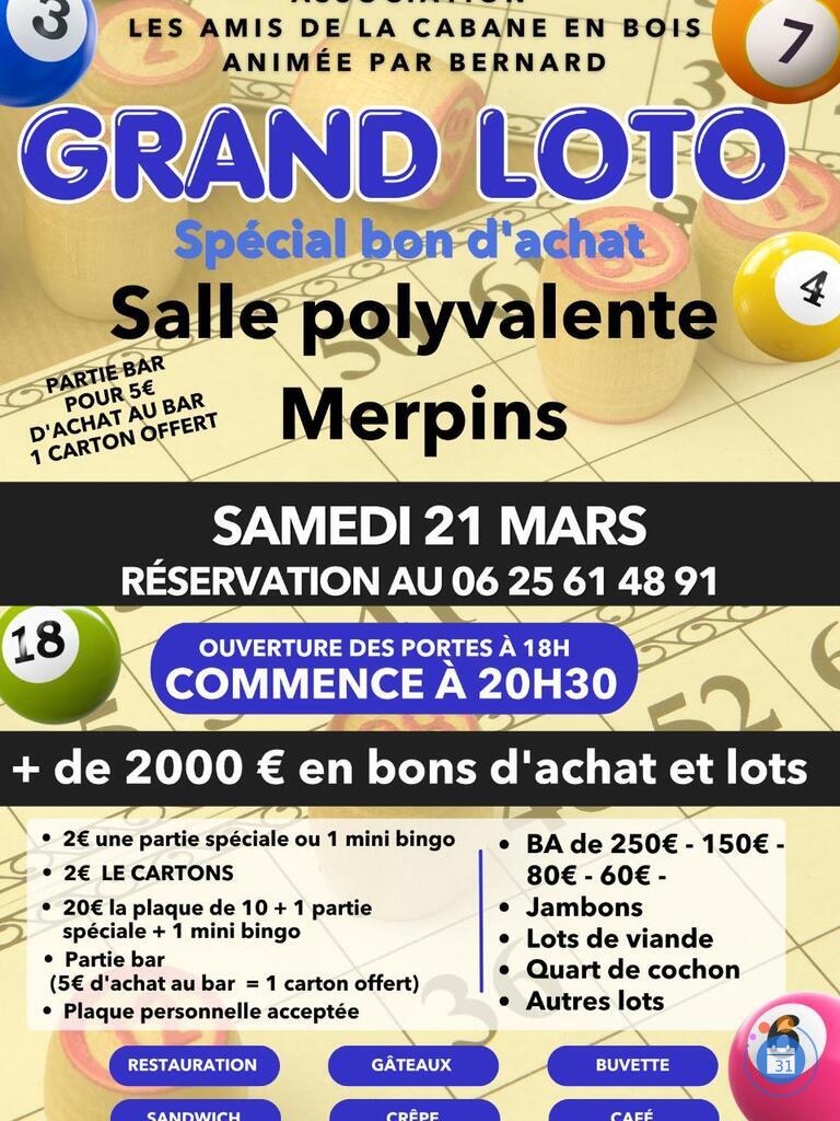 Image Loto les amis de la cabane en bois (photo 1)