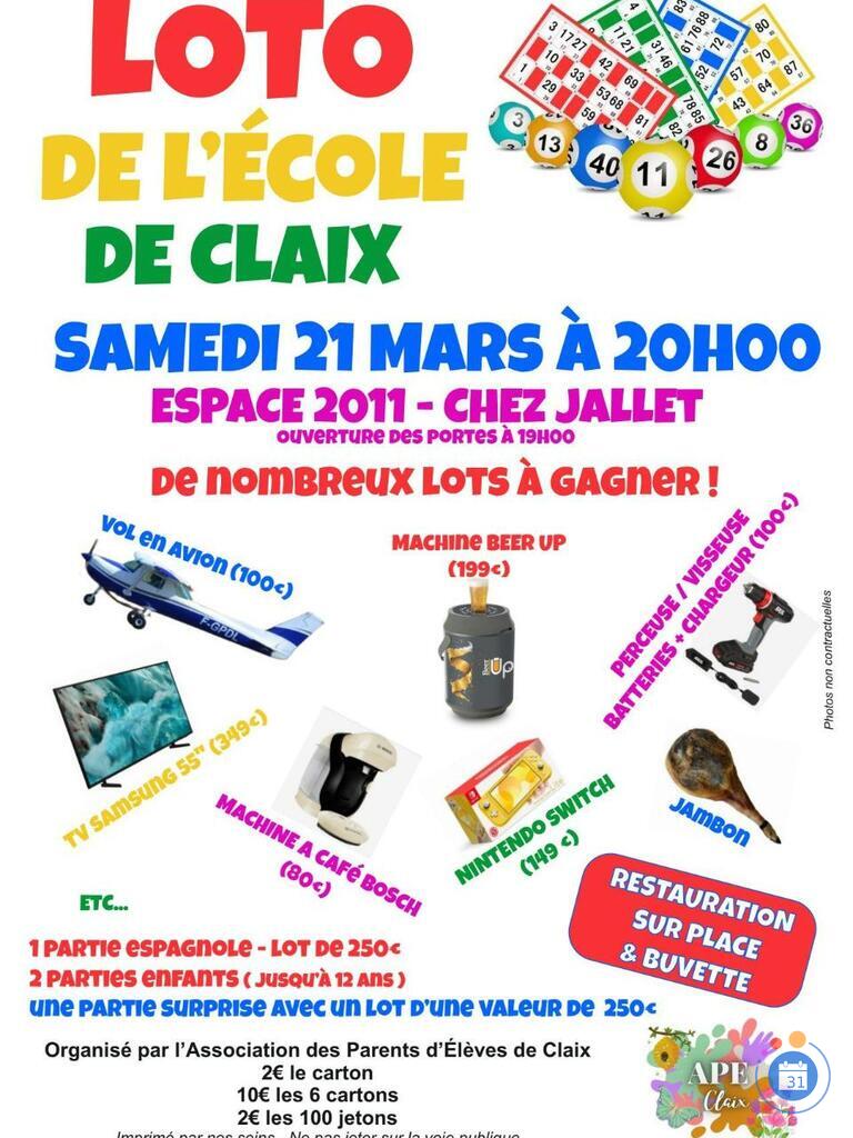 Image Loto des ecoles de claix 16 (photo 1)