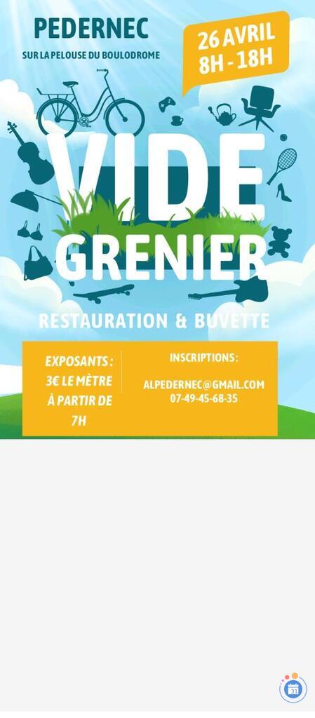 Image Vide grenier Amicale laïque Pedernec (photo 1)