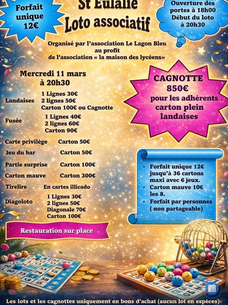 Image Super loto 12 euros 36 cartons (photo 1)