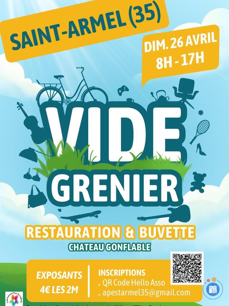 Image Vide Grenier de Saint Armel (35) (photo 1)