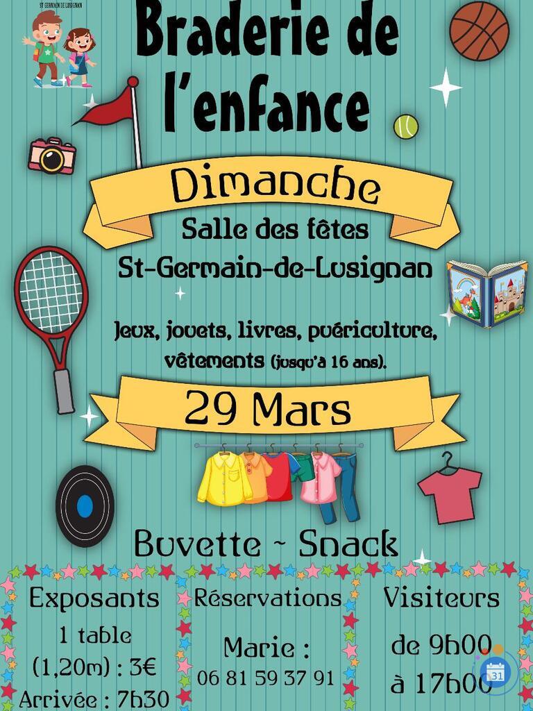 Image Braderie de l'enfance (photo 1)