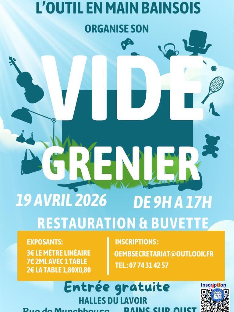 Image Vide grenier de L'Outil en Main Bainsois (photo 1)