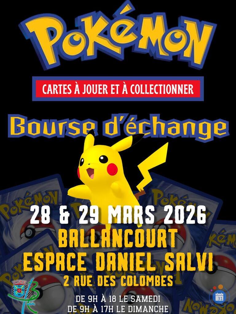 Image Bourse d'échange POKEMON (photo 1)