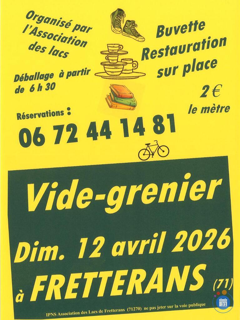 Image Vide greniers de l'association des lacs (photo 1)