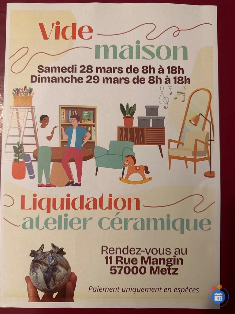 Image Vide maison et liquidation atelier céramique (photo 1)