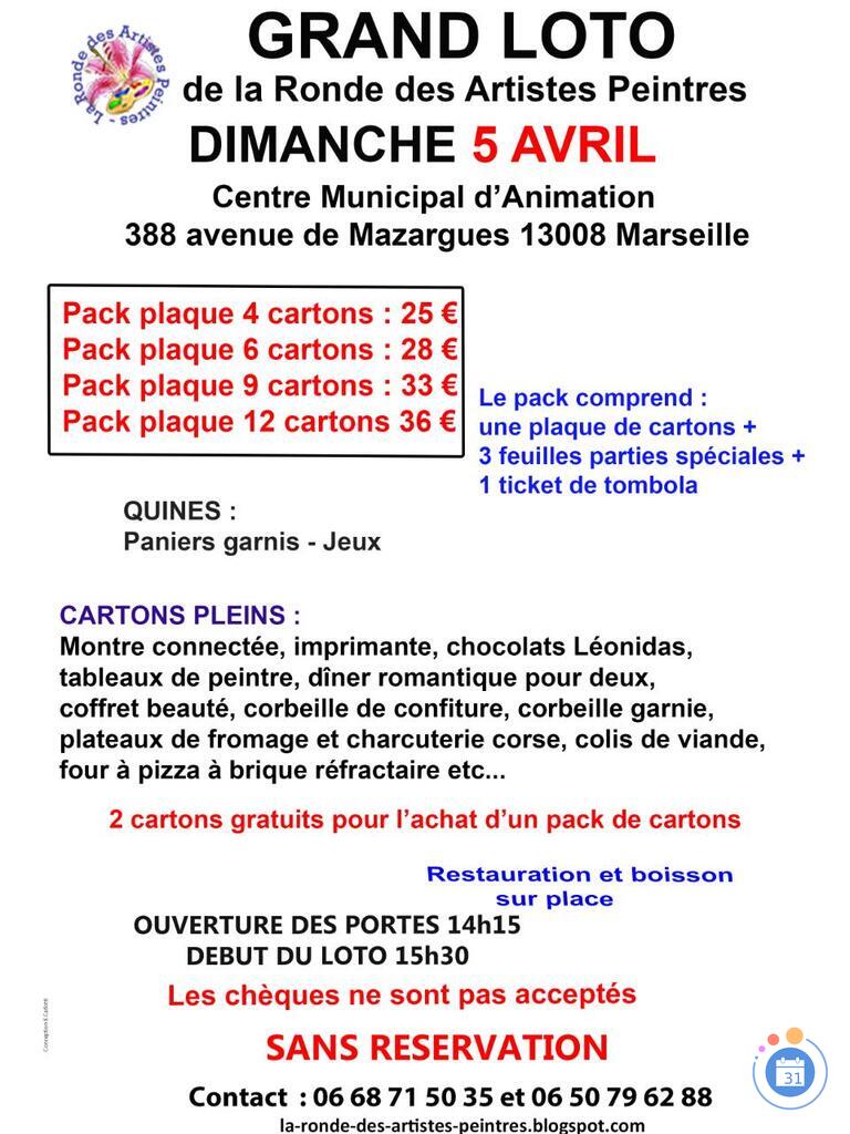 Image Grand loto de la ronde des artistes peintres (photo 1)