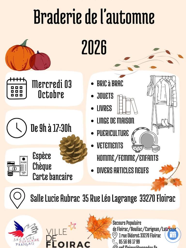 Image Braderie de l'automne (photo 1)