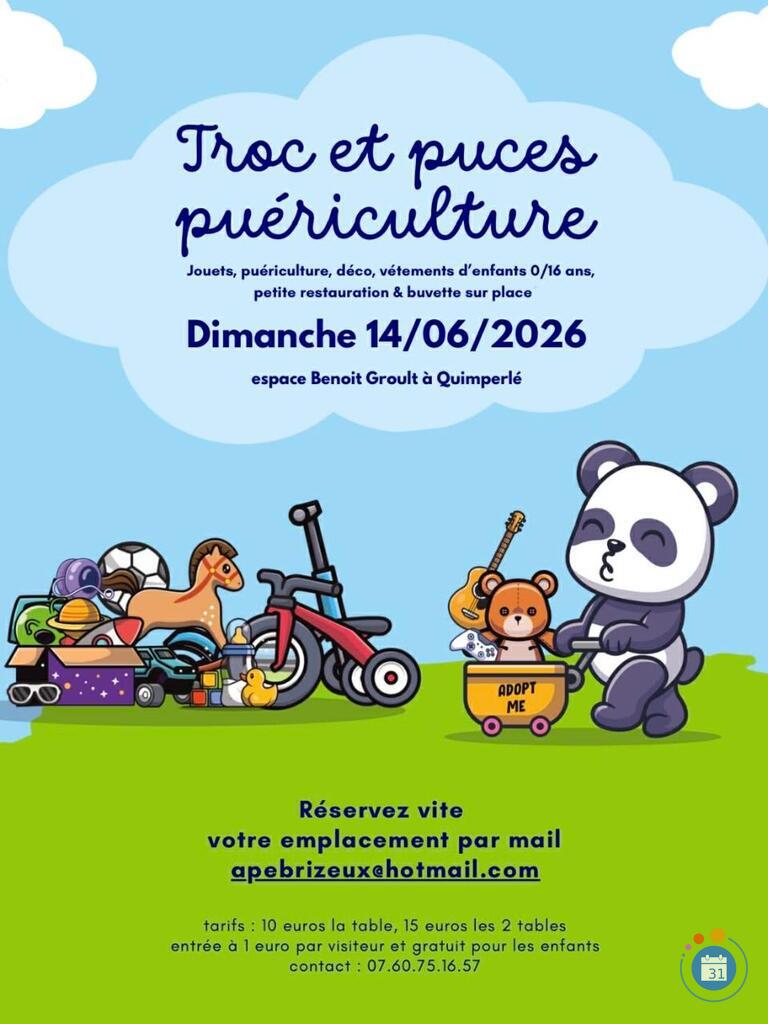 Image troc et puce puériculture de l'APE Brizeux (photo 1)