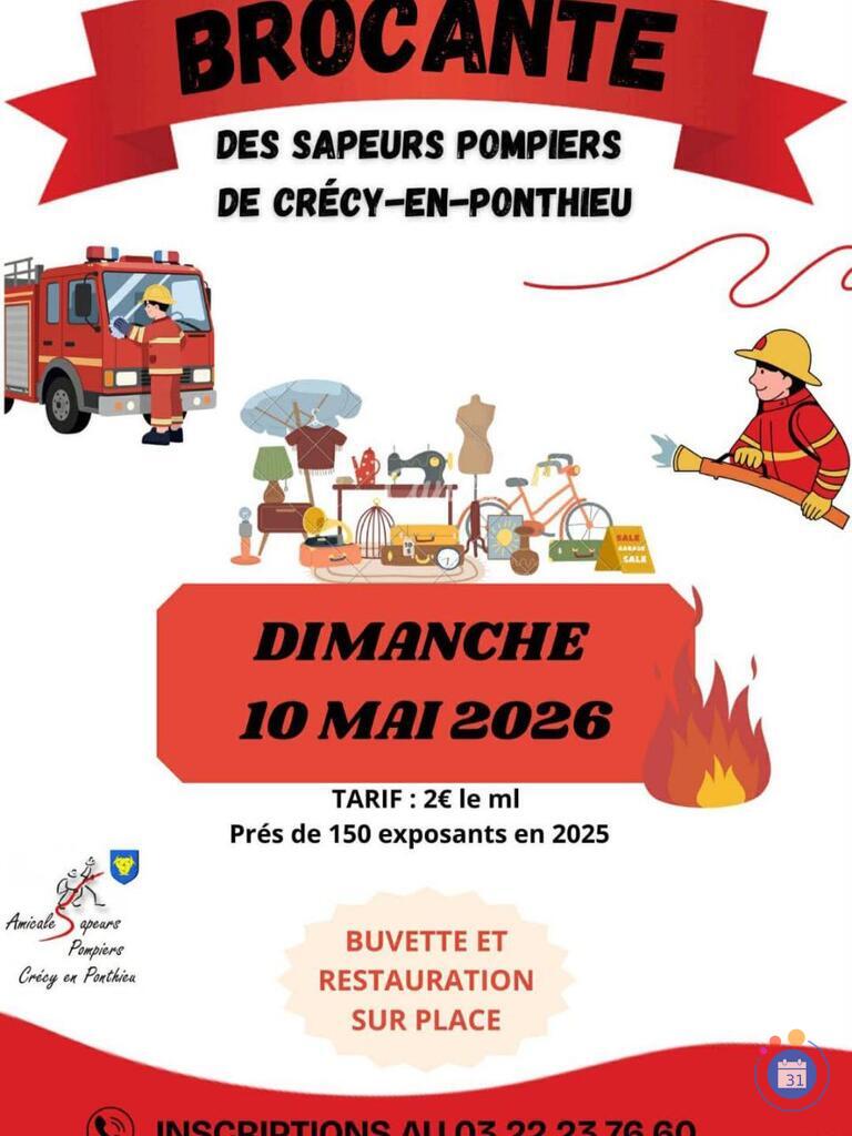 Image 34 eme Vide greniers amicale des sapeurs-pompiers (photo 1)