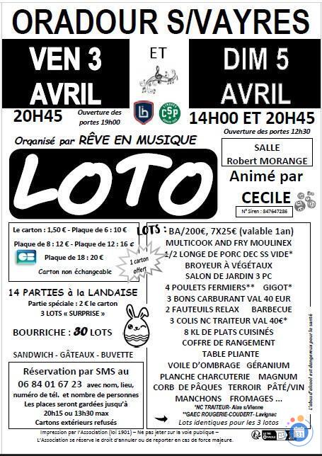 Image loto du reve en musique ANIME PAR CECILE (photo 1)