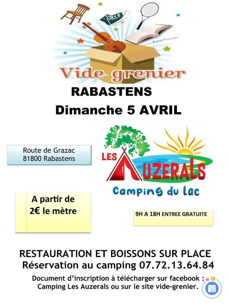 Image 2éme vide grenier de printemps et portes ouvertes du camping (photo 1)