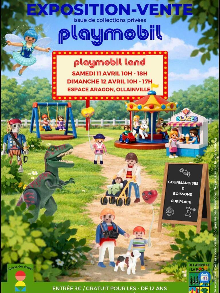 Image Exposition vente de playmobil (photo 1)